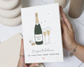 Personalised New Home Card, New Home Card for Couple, First Home Together Card, Congratulations Card, Moving House Card, Champagne Card
