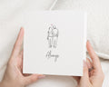 Anniversary Card, Romantic Card for Husband, Wife, Partner, Always Card, Cute Love Card, Minimalist Couple Card, Valentines Day Card