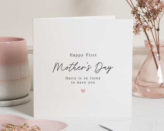 First Mothers Day Card, Mothers Day Card from Baby, Personalised Mothers Day Card, New Mum Card, Mothers Day Card for Her