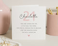 21st Birthday Card for Niece, Niece 21st Birthday Card, Personalised Birthday Card for Her, 21 Birthday Card, Poem Birthday Card