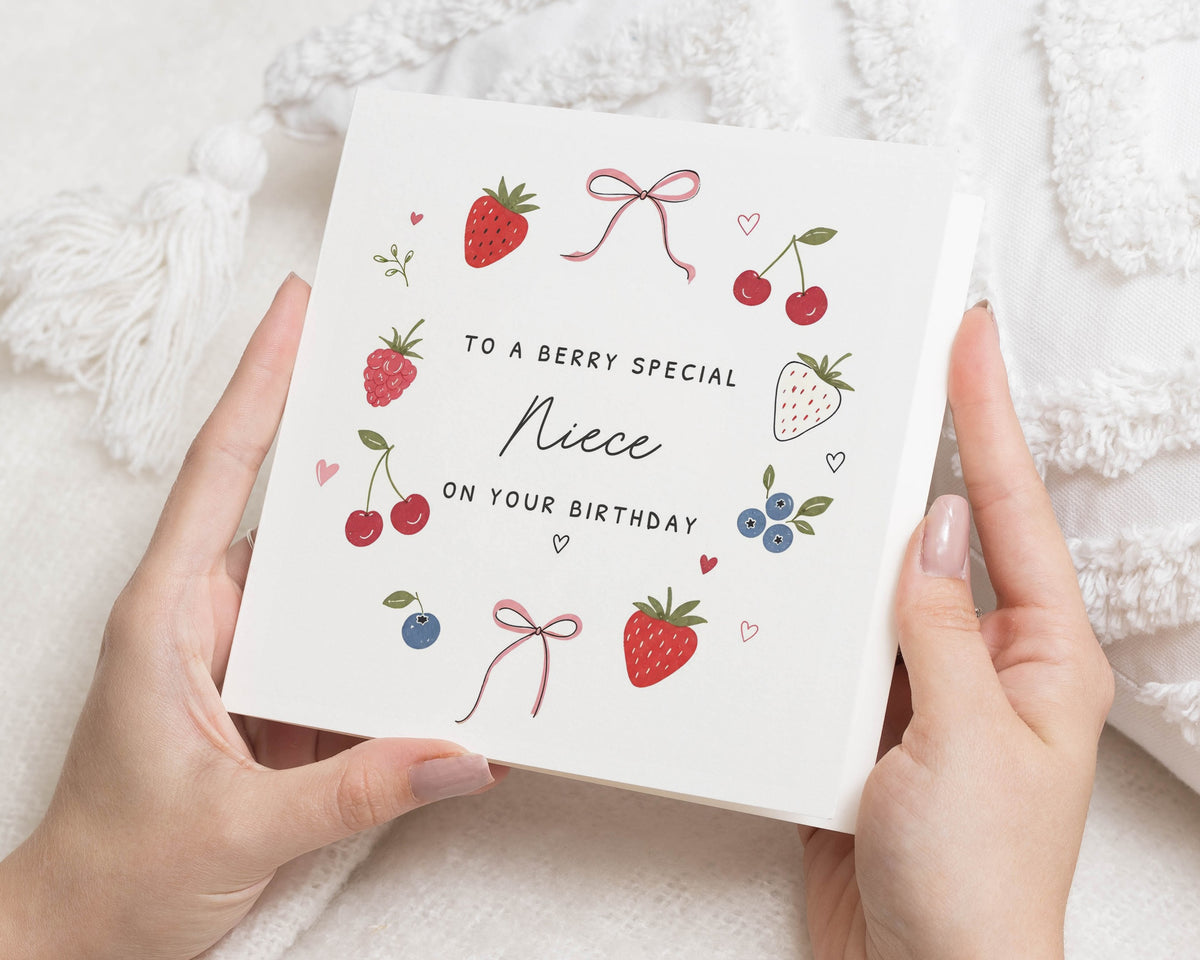 Birthday Card for Niece, Niece Birthday Card, Birthday Cards for Niece, Cute Birthday Card, Pun Birthday Card, Fruit Birthday Card