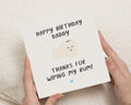Birthday Card for Daddy, Funny Birthday Card for Dad, Birthday Card from Kids, Cute Birthday Card for Him, Toilet Paper Birthday Card