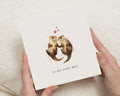 Christmas Card for Partner, Funny Christmas Card for Husband or Wife, Otter Christmas Card, Cute Xmas Card for Boyfriend or Girlfriend