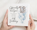 13th Birthday Card for Nephew, Nephew 13th Birthday Card, Teenage Boy Birthday Card, Officially a Teenager Card, 13th Birthday Cards