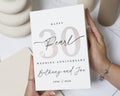 30th Wedding Anniversary Card, Pearl Anniversary Card, Personalised Anniversary Card, 30 Years Married Card for Husband and Wife