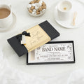 Personalised Concert Ticket Gift Voucher, Birthday Gift Voucher for Her, Live Music Gift Experience, Band Ticket Present