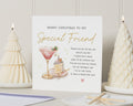Christmas Card for Friend, Special Friend Christmas Card, Christmas Card for Her, Best Friend Christmas Card, Festive Card for Friend