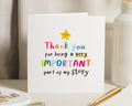 Thank You Card, Thank You Card for Friend, Thank You Card for Teacher, Rainbow Thank You Card, Cute Thank You Card