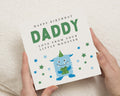 Birthday Card for Daddy, Daddy Birthday Card, Birthday Card from the Kids, Cute Monster Birthday Card, Birthday Card for Him