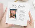 Birthday Card for Best Friend, Best Friend Birthday Card, Bestie Birthday Card, Personalised Photo Card for Friend, Poem Card for Her