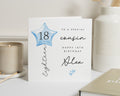 18th Birthday Card for Cousin, Personalised Birthday Card, 18th Birthday Card, Birthday Card for Him or Her, Custom Birthday Card