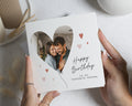 Birthday Card for Partner, Personalised Photo Birthday Card, Birthday Card for Boyfriend, Girlfriend, Husband, Wife Birthday Card