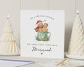 First Christmas Married Card, Personalised Christmas Card for Couple, Newlywed Christmas Card, First Christmas Card for Husband Wife