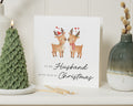 Christmas Card for Husband, Husband Christmas Card, Cute Reindeer Christmas Card, Christmas Card for Him, Romantic Christmas Card