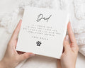 Dog Dad Birthday Card, Fathers Day Card from Dog, Personalised Dog Dad Card, Cute Card for Dog Lover, Card for Him