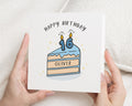 16th Birthday Card, Personalised Birthday Card for Him, Custom Boys Birthday Card, Birthday Cake Card, Age 16 Birthday Card, Simple Design