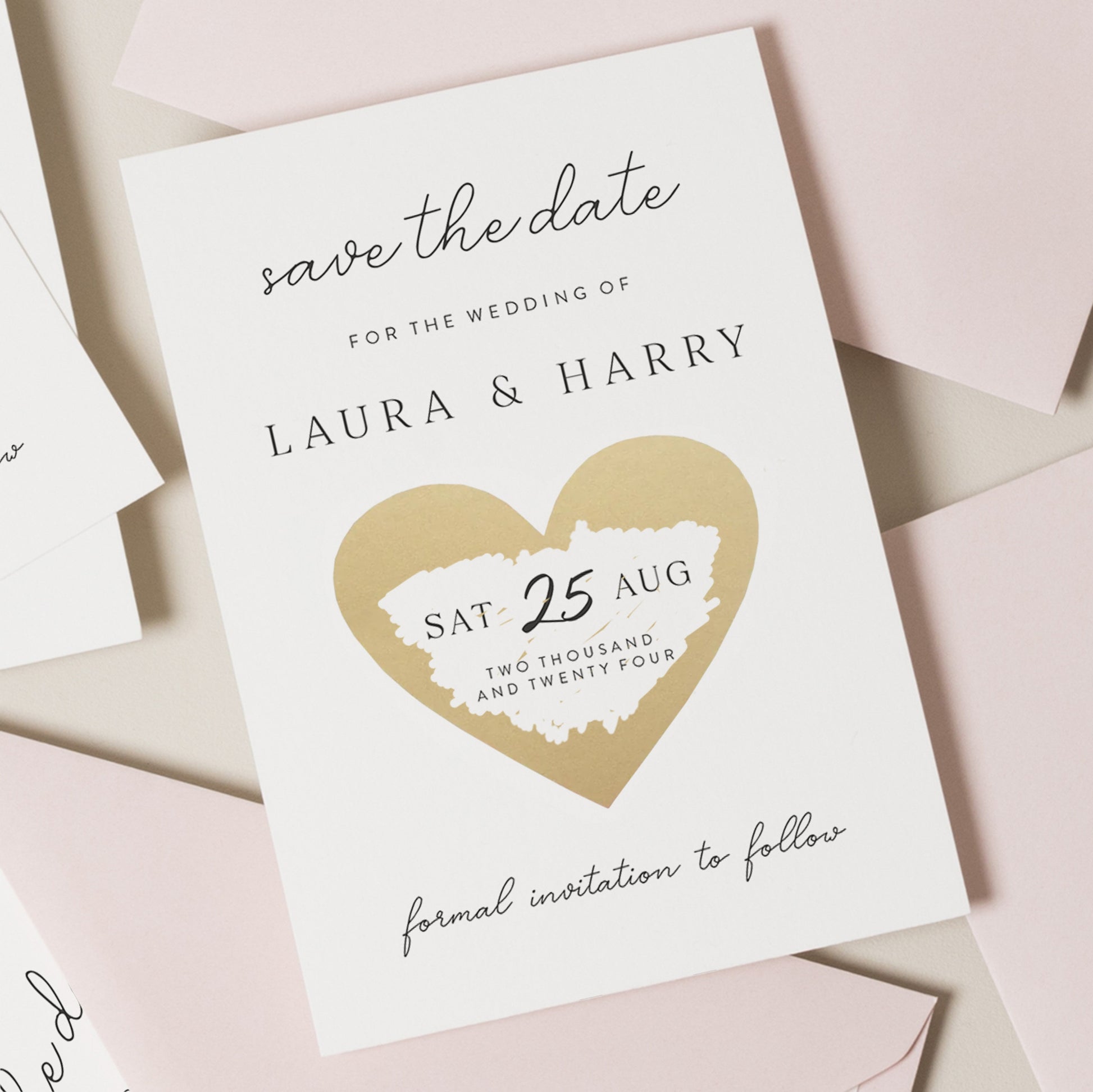 Simple Save The Date Scratch Card, Scratch Off Save The Date Cards, Modern Wedding Save Our Date Cards, Wedding Date Announcement Card