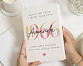 60th Birthday Card for Friend, Personalised 60th Birthday Card, Female Friend Birthday Card, Floral Birthday Card for Her