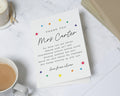 Teacher Thank You Card, Personalised Teacher Card, Teaching Assistant Thank You Card, School Thank You Card, Teacher Poem Card, TA Card