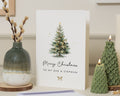Christmas Card for Dad and Stepmum, Dad Christmas Card, Step Mum Christmas Card, Personalised Christmas Card, Family Xmas Card