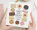 Fathers Day Card for Dad, Funny Dad Card, Birthday Card for Dad, Dad Birthday Card, Biscuit Pun Card, Card for Daddy