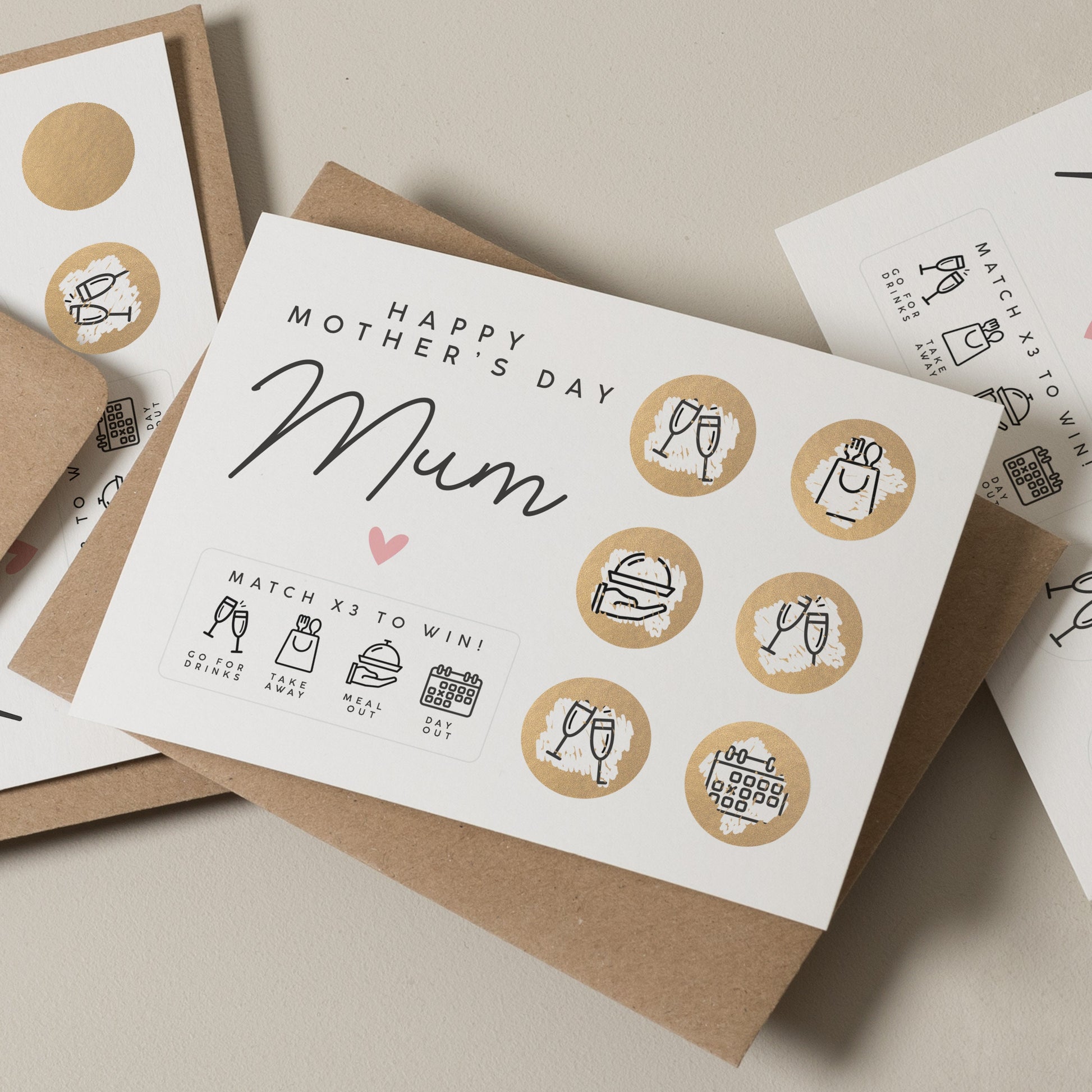 Mothers Day Scratch Card, Mothers Day Card, Mothers Day Gift, Gift for Mum, Cute Mothers Day Gift, Scratch Card For Mum, For Her