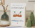 Husband Christmas Card, Christmas Card for Husband, Funny Christmas Card for Him, Cute Xmas Card for Husband, Romantic Christmas Card