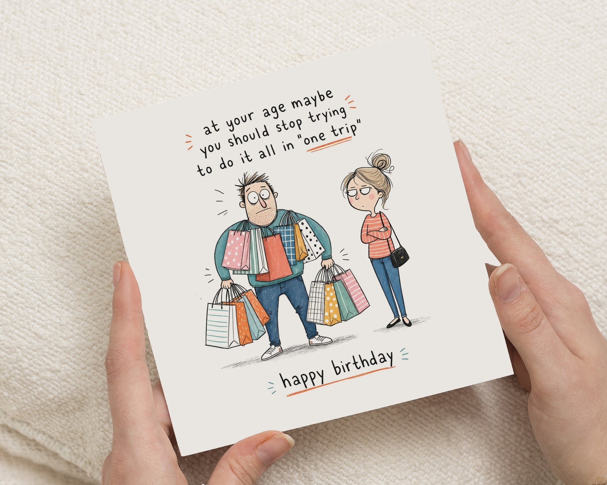 Funny Birthday Card, Birthday Card for Him, Funny Birthday Card for Dad, Birthday Card for Husband, Friend Birthday Card, Age Joke Card