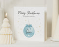 Christmas Card for Son, Son Christmas Card, Merry Christmas Card for Son, Special Son Xmas Card, Cute Bauble Christmas Card