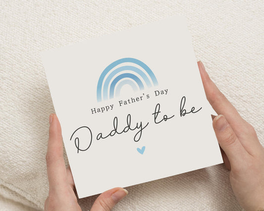 Fathers Day Card for Daddy to Be, Daddy to Be Fathers Day Card, New Dad Fathers Day Gift For Him, Cute Fathers Day Card For New Dad