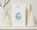 Son Christmas Card, Personalised Christmas Card for Son, Happy Christmas Card, Special Son Card, Bauble Christmas Card, Cute Xmas Card