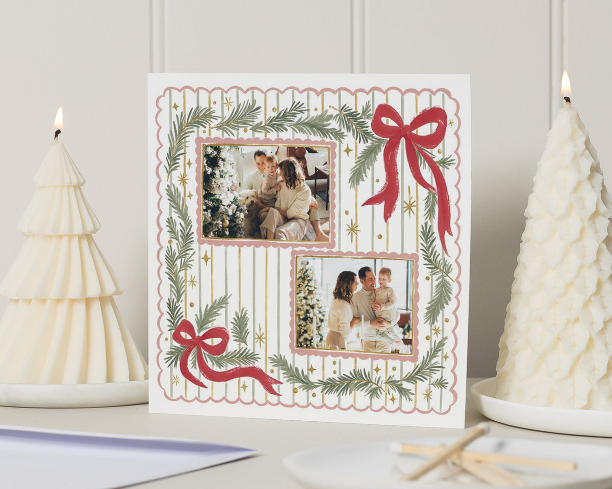Personalised Photo Christmas Card, Family Christmas Card, Christmas Cards, Custom Xmas Card, Festive Photo Card, Photo Xmas Card