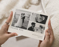 Personalised Wedding Thank You Card, Photo Wedding Thank You Card, Wedding Thank You Cards, Folded Thank You Card, Thank You Cards
