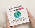 Teaching Assistant Thank You Card, Personalised Thank You Card, Thank You Card for Teacher, End of Term Card, Teaching Assistant Card