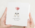 Engagement Card, Personalised Engagement Card, Congratulations Card for Couple, Wedding Card for Couple, Sheep Pun Card, Cute Couple Card