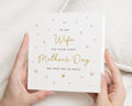 First Mothers Day Card for Wife, Mothers Day Card from Baby, Personalised Mothers Day Card, Romantic Card for Her, Heart Design