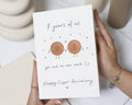 7th Anniversary Card, Copper Anniversary Card, Anniversary Card for Husband, Anniversary Card for Wife, Funny Wedding Anniversary Card