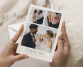 Personalised Wedding Thank You Cards, Photo Wedding Thank You Card, Multi Photo Thank You Card, Modern Wedding Thank You Cards