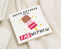 Birthday Card for Nephew, Fab Nephew Birthday Card, Personalised Ice Lolly Card, Cute Birthday Card for Boys, Custom Name Card