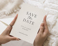 Personalised Save the Date Card, Wedding Save the Date Card, Simple Save the Date Cards, Minimal Save the Date, Save the Dates