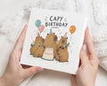 Capybara Birthday Card, Funny Birthday Card, Cute Animal Birthday Card, Kids Birthday Card, Birthday Card for Friend