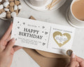 Personalised Spa Day Gift Voucher, Birthday Gift for Her, Afternoon Tea, Scratch to Reveal