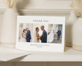 Personalised Wedding Thank You Card, Photo Wedding Thank You Card, Folded Wedding Thank You Card, Wedding Thank You Cards