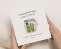 Personalised Wedding Card, Wedding Congratulations Card, Funny Wedding Card, Bride and Groom Card, Pun Card for Newlyweds, Engagement Card