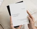Black and White Wedding Invitations, Minimalist Wedding Invites, Elegant Typography Wedding Invitation Suite, Personalised Wedding Invite