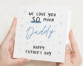 Fathers Day Card for Daddy, Fathers Day Card from Kids, We Love You Daddy Card, Cute Fathers Day Card, Personalised Fathers Day Card
