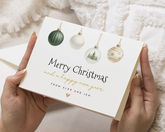 Personalised Christmas Card, Pack of Christmas Cards, Merry Christmas Card, Pack of 10, 20, 50 or 100, Custom Christmas Card