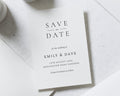 Personalised Save the Date Card, Wedding Save the Date Card, Simple Save the Date Cards, Minimal Save the Dates, Modern Save the Date