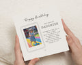Daughter Birthday Card, Birthday Card for Daughter, Personalised Photo Birthday Card, Poem Birthday Card, Birthday Cards for Her