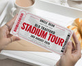 Personalised Stadium Tour Gift Voucher, Football Gift for Him, Custom Birthday Experience Ticket